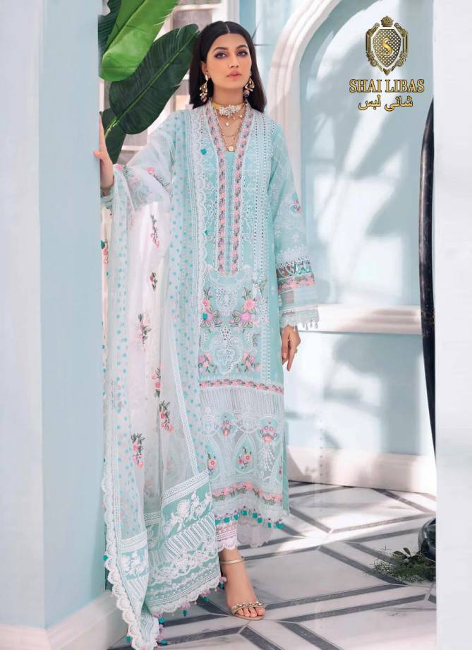 Shai Libas Anaya 2 Cambric Fancy Designer Ethnic Wear Cotton Pakistani Salwar Suits Collection